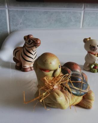 Animaletti in ceramica 