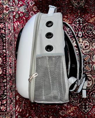 Zaino trasportino per gatti e cani