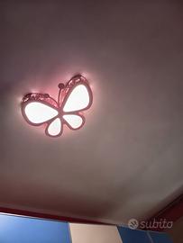 plafoniera a forma di cuore 