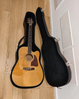 Chitarra Acustica Elettrificata Ibanez + custodia