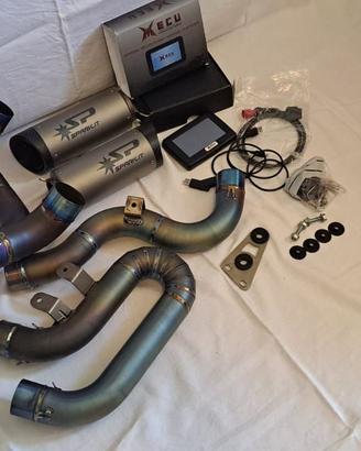 Scarico Spark  terminali Dyno+vasca+TOOL