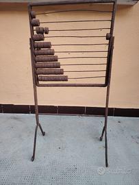 Pallottoliere antico in ferro 