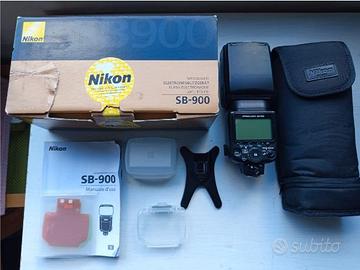 Flash Nikon SB 900 completo