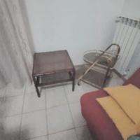 carrello ottone vetro, tavolino