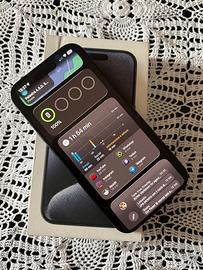 Apple iPhone 15 pro Blue titanium 128gb