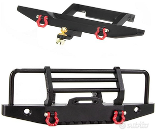 INJORA TRX4M TRAXXAS 2 Paraurti Barra Led e alberi