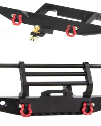 INJORA TRX4M TRAXXAS 2 Paraurti Barra Led e alberi