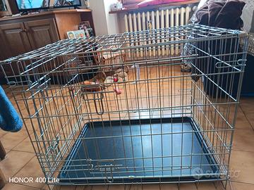 Gabbia / Trasportino in metallo per cani - Misura