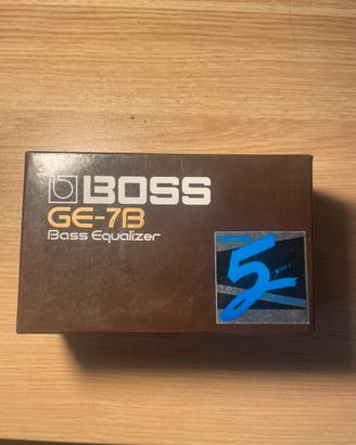 Bass equalizer ge-7b