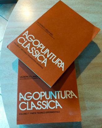 Due volumi Agopuntura Classica 