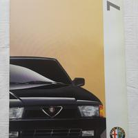 Alfa 75 depliant originale