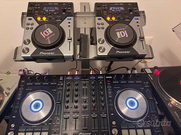 Controller DJ Pioneer DDJ-SX2+Coppia CDJ-400.