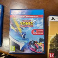Team sonic racing x PlayStation 4