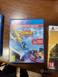 Team sonic racing x PlayStation 4