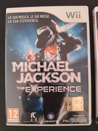 Giochi Nintendo Wii Michael Jackson e Just dance 