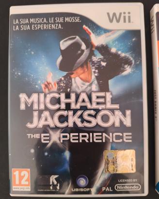Giochi Nintendo Wii Michael Jackson e Just dance 