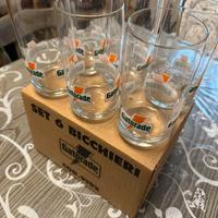 Set Bar Originale 6 Bicchieri Vintage Gatorade