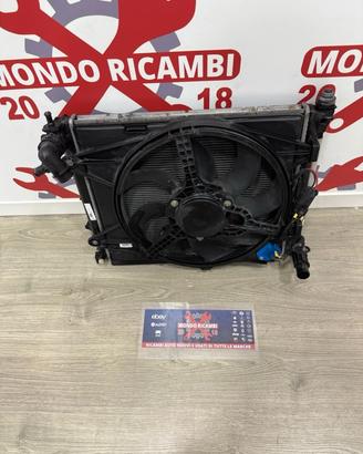 Pacco Radiatore Acqua Aria Condizionata E Ventola 