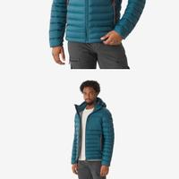 Piumini per trekking, alpinismo, tempo libero.