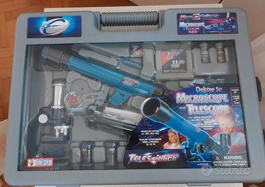 Set Deluxe Microscopio e Telescopio