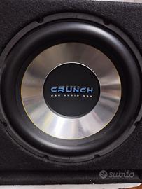 subwoofer crunch gpx 350