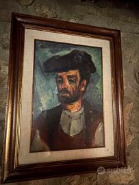 MARIANO ILARDI – “PASTORE SARDO” – DIPINTO FIRMATO