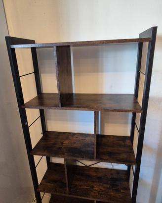 libreria scaffale in legno