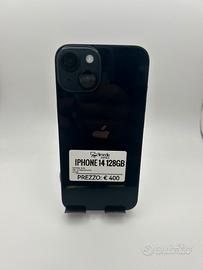 iPhone 14 128GB nero usato garanzia 