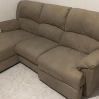 Divano angolare penisola sx -recliner elettrico