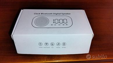 altoparlante speaker bluetooth orologio