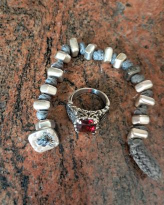 Bracciale con anello