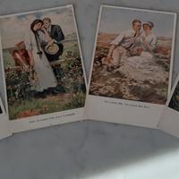 Ogg Vintage Cartoline Romantiche Primo 900 terzo 