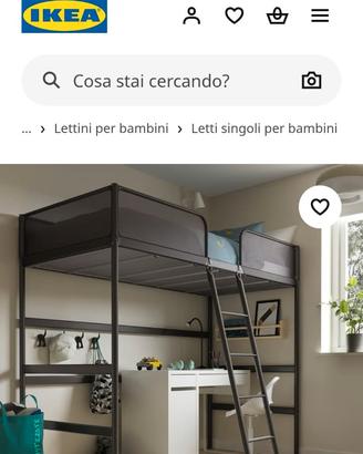 letto a soppalco ikea