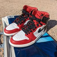 Jordan 1 Retro High Satin Snake Chicago (donna n39