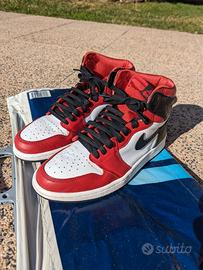 Jordan 1 Retro High Satin Snake Chicago (donna n39