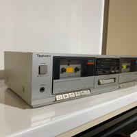 Doppia piastra technics cassette musicali  anni 80