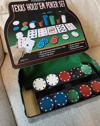 poker set fish