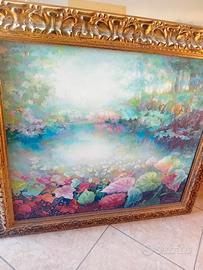 Quadro olio su tela autore G. Di Filippi 