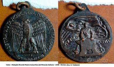 Medaglia Mostra Autarchica del Minerale (1938)