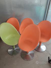 4 sedie bombo originali