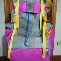 Zaino trekking INVICTA 65 litri, come NUOVO