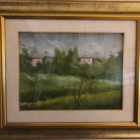 Quadro De Magistris con cornice