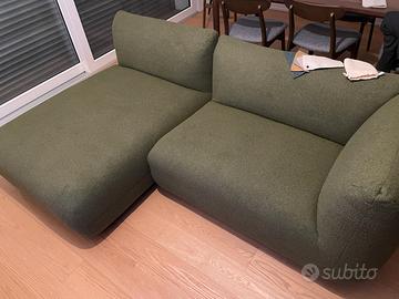 Divano Hannun Arnau con chaise longue 230x148