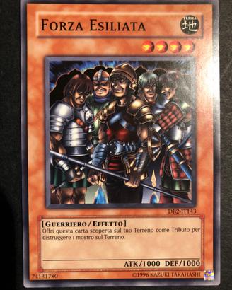 Yugioh forza esiliata db2 it143 comune .