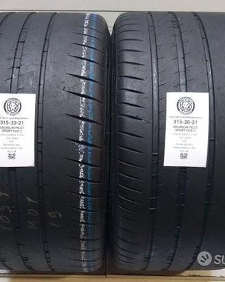 2 gomme 315 30 21 michelin a21649