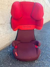 Seggiolino auto Cybex Silver isofix Rosso
