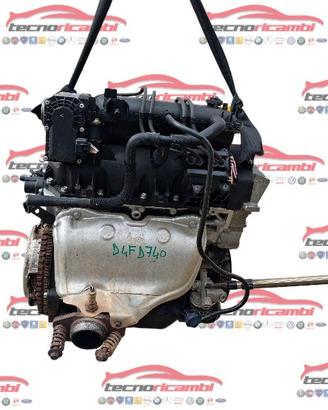 Motore renault modus 1.2 benzina d4fd40f rf804