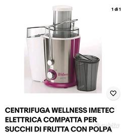 Centrifuga Wellmess Imetec elettrica compatta