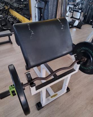 Panca scott technogym