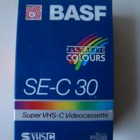 BASF SE-C30 Videocassetta Super VHS. SVHS 625. 